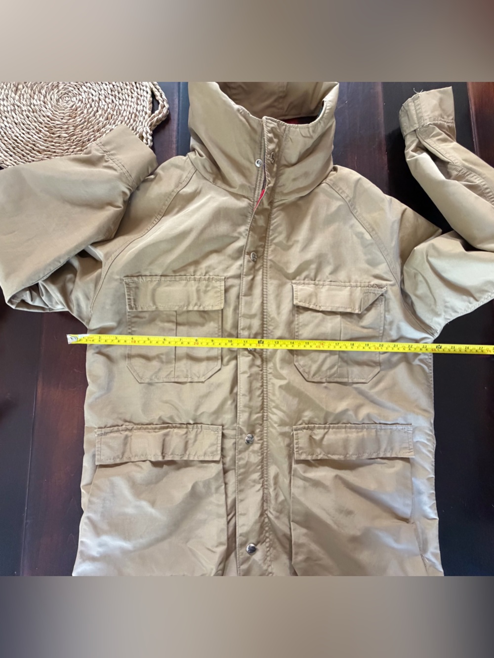 Woolrich Mens Jacket Large Mountain Parka Wool Lined Chore Coat USA Vintage - Picture 9 of 10